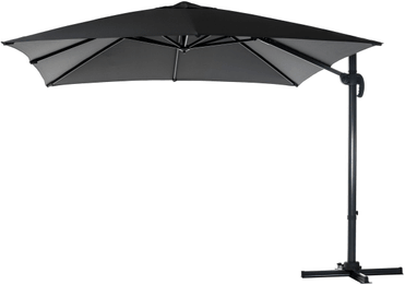 COCON Sonnenschirm TR031, 300 x 300 cm, hängend, Grau Sonnenschirm