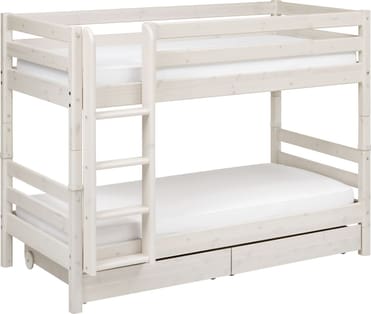 Flexa Letto a Castello Classic ad Angolo Semi-Elevato - 200x90 cm unisex ( bambini)