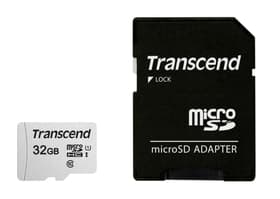 Transcend microSD Card 300S, 32GB SDHC inkl. Adapter microSD Karten microSD Card 300S, 32GB SDHC inkl. Adapter microSD Karten Transcend 785300147301 Bild Nr. 1