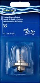 Miocar Lampadina S3, Faro per ciclomotore Lampada motore Lampadina S3, Faro per ciclomotore Lampada motore Miocar 620457600000 N. figura 1
