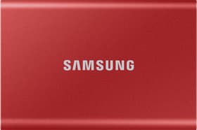 SSD T7 portable 500Go rouge métallique Disque Dur Externe SSD Samsung 785300153280 Photo no. 1