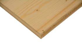Abete 3 strati lamelle ad incastro Legno massiccio Abete 3 strati lamelle ad incastro Legno massiccio 640114500000 Spessore 27.0 mm N. figura 1