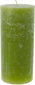 Candela cilindria rustico Candela Balthasar 656207400007 Colore Verdino chiaro Taglio ø: 9.0 cm x A: 20.0 cm N. figura 1