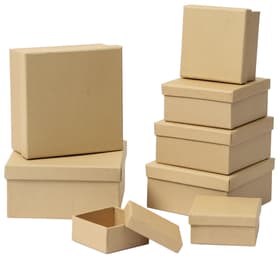 I AM CREATIVE Pappmaché set Quadrat, 8 Tlg. Pappmaché set Quadrat, 8 Tlg. I AM CREATIVE 666217900000 Bild Nr. 1