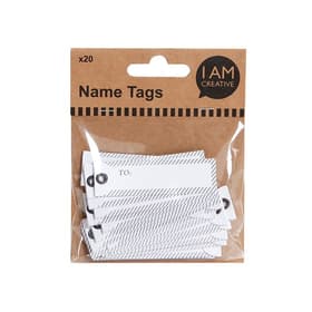 I AM CREATIVE Badge bianco Badge bianco I AM CREATIVE 665560800010 Colore Bianco N. figura 1