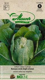 Samen Mauser BIO Lattich Romana légumes verts Semences de legumes BIO Lattich Romana légumes verts Semences de legumes Samen Mauser 650282000000 Photo no. 1