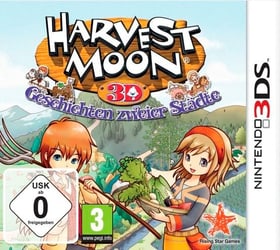 3DS - Harvest Moon 3D: Geschichten zweier Städte Box 3DS - Harvest Moon 3D: Geschichten zweier Städte Box 785300121945 N. figura 1