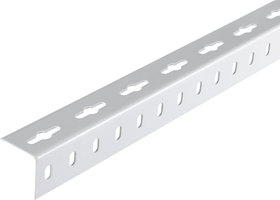 alfer Cornière isocèle 1.5 x 35.5 mm perforé blanc 1 m Cornière isocèle 1.5 x 35.5 mm perforé blanc 1 m alfer 605036100000 Photo no. 1