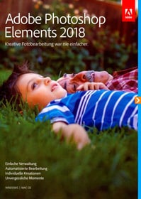 Adobe PC/Mac - Photoshop Elements 2018 (F) Fisico (Box) PC/Mac - Photoshop Elements 2018 (F) Fisico (Box) Adobe 785300130257 N. figura 1