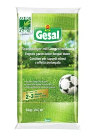 Compo Gesal Gesal Concime per tappeti erbosi a effetto prolungato, 6 kg Concime per prati Gesal Concime per tappeti erbosi a effetto prolungato, 6 kg Concime per prati Compo Gesal 658243700000 N. figura 1