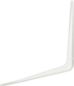 Blechkonsole Wandkonsolen Blechkonsole Wandkonsolen 606058600000 Farbe Weiss Grösse 300 x 350 mm Bild Nr. 1