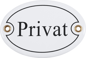 Panneau en émail Privat, oval Panneau en émail Privat, oval 605076100000 Photo no. 1
