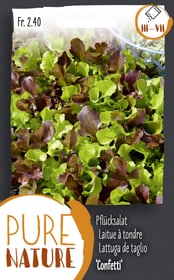 Do it + Garden Laitue à tondre 'Confetti' 5g Semences de legumes Laitue à tondre 'Confetti' 5g Semences de legumes Do it + Garden 287111400000 Photo no. 1
