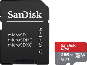 Ultra 150MB/s microSDXC 256GB microSDXC + SD-Adapter SanDisk 798328700000 Bild Nr. 1