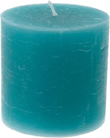 Balthasar Bougie cylindrique rustic Bougie Bougie cylindrique rustic Bougie Balthasar 656209500006 Couleur Turquoise Taille ø: 10.0 cm x H: 10.0 cm Photo no. 1
