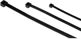 Kabelbinder-Set, 150 Stück, selbstsichernd, Schwarz Kabelbinder Hama 785300174780 Bild Nr. 1