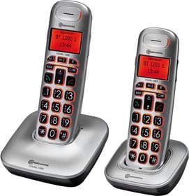 Amplicomms Big Tel 1202 DECT Phone Duo Set (80dB / 30dB) Festnetz Telefon Big Tel 1202 DECT Phone Duo Set (80dB / 30dB) Festnetz Telefon Amplicomms 794061200000 Bild Nr. 1