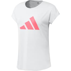 W 3 Stripes Training T-Shirt Maglia da fitness Adidas 468071200310 Taglie S Colore bianco N. figura 1