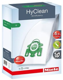 Miele Sacco raccoglipolvere U HyClean 3D 4pzi | Ricambi \u0026 accessori