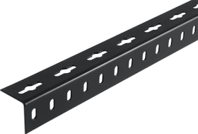 alfer Angolare isoscele 35.5 x 35.5 forato acciaio nero 2 m Angolare isoscele 35.5 x 35.5 forato acciaio nero 2 m alfer 605037100000 N. figura 1