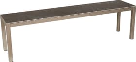 LOCARNO, 120 cm, Gestell Polar Silber, Platte Keramik Gartenbank LOCARNO, 120 cm, Gestell Polar Silber, Platte Keramik Gartenbank 753192912072 Grösse L: 120.0 cm x B: 35.0 cm x H: 45.0 cm Farbe Wild Grey Bild Nr. 1