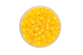 Rocailles 4,5mm Silbereinzug matt gelb 17g 608136200000 Bild Nr. 1