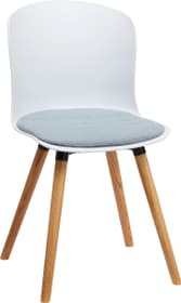 BRERA Chaise BRERA Chaise 402396500000 Dimensions L: 45.5 cm x P: 54.0 cm x H: 80.5 cm Couleur Bleu clair Photo no. 1