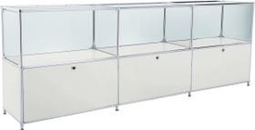 FLEXCUBE Buffet FLEXCUBE Buffet 401814530281 Dimensions L: 227.0 cm x P: 40.0 cm x H: 80.5 cm Couleur Gris clair Photo no. 1