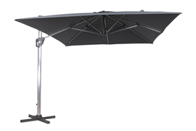 ALESSIO 300 x 400 cm Parasol à bras libre ALESSIO 300 x 400 cm Parasol à bras libre 753029800083 Couleur du cordage Gris foncé Photo no. 1