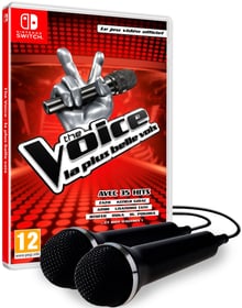 NSW - The Voice - La plus belle voix (incl. 2 mics) Box NSW - The Voice - La plus belle voix (incl. 2 mics) Box 785300141941 Lingua Francese Piattaforma Nintendo Switch N. figura 1