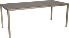 LOCARNO, Gestell Polar Silber, Platte Keramik Gartentisch LOCARNO, Gestell Polar Silber, Platte Keramik Gartentisch 753192818080 Grösse L: 180.0 cm x B: 85.0 cm x H: 74.0 cm Farbe Grigio Struttura Bild Nr. 1