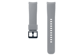 Samsung Galaxy Watch (42 mm) Silicone Band 20 mm gris Bracelet Galaxy Watch (42 mm) Silicone Band 20 mm gris Bracelet Samsung 785300138282 Photo no. 1