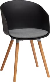 BRERA Chaise BRERA Chaise 403706600000 Dimensions L: 51.0 cm x P: 51.5 cm x H: 81.0 cm Couleur Gris Photo no. 1