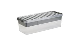 Multibox 9.5L, avec insert Boîte de rangement avec insert Multibox 9.5L, avec insert Boîte de rangement avec insert 603760000000 Taille L: 485.0 mm x L: 190.0 mm x H: 147.0 mm Couleur Gris, Transparent Photo no. 1