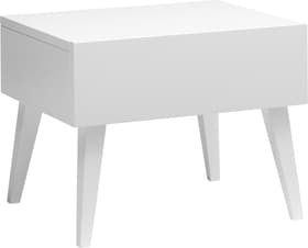 CARA Nachttisch CARA Nachttisch 403468885010 Grösse B: 45.0 cm x T: 35.0 cm x H: 35.0 cm Farbe Weiss Bild Nr. 1