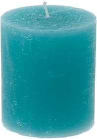 Bougie cylindrique rustic Bougie Balthasar 656207000006 Couleur Turquoise Taille ø: 7.0 cm x H: 8.0 cm Photo no. 1