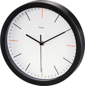 Hama MaxR, Ø 25 cm, geräuscharm, Weiß Wanduhr MaxR, Ø 25 cm, geräuscharm, Weiß Wanduhr Hama 785300175650 Bild Nr. 1