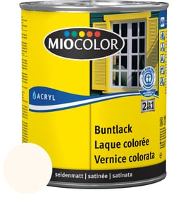Miocolor Acryl Buntlack seidenmatt Cremeweiss 125 ml Acryl Buntlack Acryl Buntlack seidenmatt Cremeweiss 125 ml Acryl Buntlack Miocolor 660551700000 Farbe Cremeweiss Inhalt 125.0 ml Bild Nr. 1