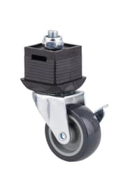 Wolfcraft Fuss mit Rolle und Bremse, lenkbar Werkstatt-System Fuss mit Rolle und Bremse, lenkbar Werkstatt-System Wolfcraft 601455400000 Bild Nr. 1