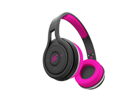 Smsaudio SYNC Bluetooth Bügelkopfhörer pink Over-Ear Kopfhörer SYNC Bluetooth Bügelkopfhörer pink Over-Ear Kopfhörer Smsaudio 77276580000014 Bild Nr. 1
