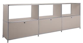 FLEXCUBE Sideboard FLEXCUBE Sideboard 401814630288 Grösse B: 227.0 cm x T: 40.0 cm x H: 80.5 cm Farbe Taupe Bild Nr. 1