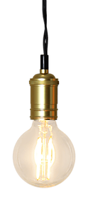 Câble de lampe avec douille en dorée Suspension de lampe Star Trading 613189600000 Photo no. 1
