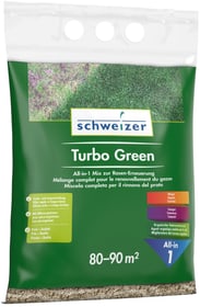 Turbo Green All-In-1 Mix, 4.5 kg Semences de gazon Eric Schweizer 659294800000 Photo no. 1