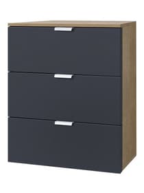ORSON Cassettone ORSON Cassettone 404480400000 Dimensioni L: 50.0 cm x P: 42.0 cm x A: 61.0 cm Colore Grafite N. figura 1