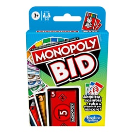 Monopoly Bid (IT) Giochi di società Hasbro Gaming 748678890200 Lingua IT N. figura 1