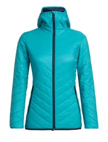 Icebreaker Hyperia Hooded Veste isolante pour femme Hyperia Hooded Veste isolante pour femme Icebreaker 462763200344 Couleur turquoise Taille S Photo no. 1
