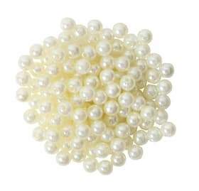 Perles avec trou Perles déco I AM CREATIVE 656547200002 Couleur Crème Taille ø: 8.0 mm Photo no. 1