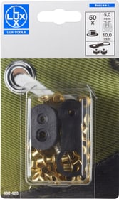 Lux Ösen Classic 5 x 10 mm Ösenzangen Ösen Classic 5 x 10 mm Ösenzangen Lux 601081800000 Bild Nr. 1