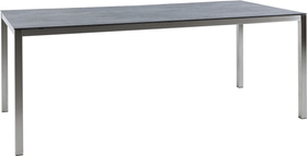 LOCARNO, 180 cm, struttura acciaio inox, piano Ceramica Tavolo LOCARNO, 180 cm, struttura acciaio inox, piano Ceramica Tavolo 753193218020 Taglio L: 180.0 cm x L: 85.0 cm x A: 74.0 cm Colore Dark Night N. figura 1