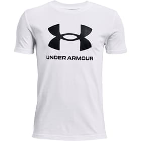 UA B SPORTSTYLE LOGO SS T-Shirt Under Armour 466380212810 Grösse 128 Farbe weiss Bild-Nr. 1